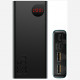 Портативный аккумулятор Baseus Adaman Metal Digital Display Quick Charge Power Bank 22.5W 20000 мАч, цвет Черный (PPIMDA-A0A)