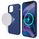 Чехол Elago MagSafe Soft silicone case для iPhone 12 Pro Max, цвет Синий (ES12MSSC67-JIN)