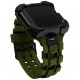 Чехол-браслет Element Case Special Ops для Apple Watch 7 45 мм, цвет Оливковый/Черный (Olive/Black) (EMT-522-260AZ-02)