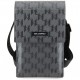 Сумка Karl Lagerfeld Wallet Phone Bag PU Saffiano Monogram для смартфонов, цвет Серебристый (KLWBSAMSMG)