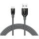 Кабель Anker PowerLine+ Micro-USB 1.8 м, цвет Серый (A8143HA1)