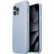 Чехол Uniq Lino MagSafe для iPhone 13 Pro Max, цвет Голубой (IP6.7HYB(2021)-LINOHMABLU)