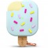Чехол с карабином Elago Unique Ice Cream Hang case для AirPods 3 (2021), цвет Мятный (EAP3-ICE-MT)