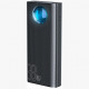 Портативный аккумулятор Baseus Amblight Quick Charge Digital Display Power Bank 30000 мАч, цвет Черный (PPLG-01)