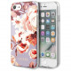 Чехол Guess Flower TPU/PC Hard Shiny N.2 для iPhone SE 2020/8/7, цвет Сиреневый (GUHCI8PCUTRFL02)
