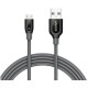 Кабель Anker PowerLine+ Micro-USB 1.8 м, цвет Черный (A81430A1)