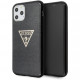Чехол Guess Triangle logo Hard TPU для iPhone 11 Pro, цвет Блестящий черный (GUHCN58SGTLBK)