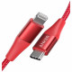Кабель Anker PowerLine+ II USB Type-C - Lightning MFI 0.9 м, цвет Красный (A8652091)