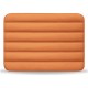 Чехол Bustha Puffer 3.0 Sleeve Nylo/Leather для MacBook Air/Pro 13"/14" (18/22), цвет Мандариновый (Mandarin) (BST755308)