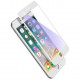 Защитное стекло Baseus Сurved-screen tempered glass screen protector with crack-resistant edges для iPhone 7 Plus/8 Plus с белой рамкой (SGAPIPH8P-GPE02)