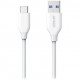 Кабель Anker PowerLine Select+ USB - USB Type-C 0.9 м, цвет Белый (A8022H21)