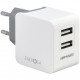 Сетевое зарядное устройство EnergEA Ampcharge 3.4 А 2 USB + кабель Lightning MFI, цвет Белый (DU34-NTK-IEU)