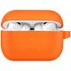 Комплект Uniq - чехол с карабином Vencer Silicone case + ремешок для AirPods Pro 2, цвет Оранжевый (AIRPODSPRO2-VENORG)