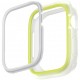 Чехол Uniq Moduo interchangable case для Apple Watch 45/44 мм, цвет Лайм/Белый (45MM-MDFLIMWHT)