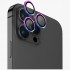 Защитное стекло Uniq OPTIX Camera Lens protector Aluminium для камеры iPhone 15 Pro Max, цвет Радужный (IP6.7P(2023)-ALENSIRD)
