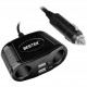 Разветвитель для прикуривателя Bestek Car Socket Splitter-USB Charger, цвет Черный (MRS152BK)