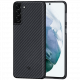 Чехол Pitaka MagEZ Case для Galaxy S21 Plus, цвет Черный/Серый (Twill) (KS2101S)