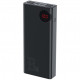 Портативный аккумулятор Baseus Mulight Quick Charge Digital Display Power Bank 30000 мАч, цвет Черный (PPMY-01)