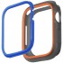 Чехол Uniq Moduo interchangable case для Apple Watch 45/44 мм, цвет Оранжевый/Синий (45MM-MDSORGBLU)