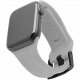 Силиконовый ремешок Urban Armor Gear (UAG) Scout Silicone для Apple Watch 42/44/45/49 мм, цвет Серебристый (191488113333)