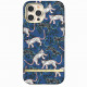 Чехол Richmond & Finch FW20 для iPhone 12 Pro Max, цвет "Синий леопард" (Blue Leopard) (R42994)