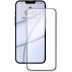 Защитное стекло Baseus Full Glass Super porcelain 0.3 мм (2 pcs+installation) для iPhone 13 Pro Max/14 Plus с черной рамкой (SGQP030201)