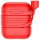 Комплект Baseus - чехол Baseus Case + ремешок для AirPods, цвет Красный (TZARGS-09)