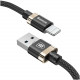 Кабель Baseus Golden Belt Series USB Cable For Lightning 1 м, цвет Черный/Золотой (CALGB-1V)