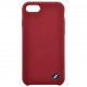 Чехол BMW Signature Liquid Silicone Hard для iPhone 7/8/SE 2020, цвет Красный (BMHCI8SILRE)