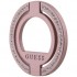 Кольцо-держатель Guess MagSafe Metal Ring stand Diamond Rhinestones, цвет Розовый (GUMRSALDGP)