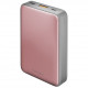 Портативный аккумулятор EnergEA Compac AluMini USB-C PD In/Out + USB QC3.0 10000 мАч, цвет "Розовое золото" (CP-AM1201-RGD)