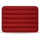 Чехол Bustha Puffer 3.0 Sleeve Nylo/Leather для MacBook Air/Pro 13"/14" (18/22), цвет Румяна (Rouge) (BST755310)