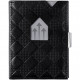 Кожаный кошелек Exentri Wallet, цвет "Черные шахматы" (EX 021 Black chess)