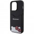 Чехол Hello Kitty Cardslot PU Leather Hidden Kitty Hard для iPhone 15 Pro Max, цвет Черный (HKHCP15XPSCKEK)