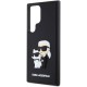 Чехол Karl Lagerfeld 3D Rubber NFT Karl & Choupette Hard для Galaxy S24 Ultra, цвет Черный (KLHCS24L3DRKCNK)