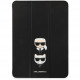 Чехол Karl Lagerfeld PU Saffiano Karl & Choupette heads Folio для iPad Pro 11" (2021), цвет Черный (KLFC11OKCK)