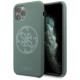 Чехол Guess Silicone collection 4G logo Hard для iPhone 11 Pro, цвет Зеленый (GUHCN58LS4GKA)