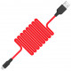 Кабель Hoco X21 Silicone Micro-USB 2 А 1 м, цвет Красный