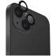 Защитное стекло Uniq OPTIX Camera Lens protector Aluminium для камеры iPhone 15/15 Plus, цвет Черный (IP6.1-6.7(2023)-ALENSBLK)