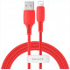 Кабель Baseus Colourful Cable USB-Lightning 2.4A 1.2 м, цвет Красный (CALDC-09)