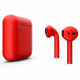 Беспроводные наушники Apple AirPods Color Edition, цвет Красный (матовый)