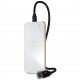 Беспроводное зарядное устройство Guess Wireless Charger, цвет Белый/Золотой (GUWCP850TLWH)