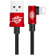 Кабель Baseus MVP Elbow Type Cable USB - Lightning 2 A 1 м, цвет Красный (CALMVP-09)