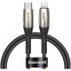 Кабель Baseus Horizontal Data Cable USB Type-C - Lightning PD 18 Вт 0.5 м, цвет Черный (CATLSP-A01)