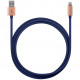 Кабель Vipe USB - Lightning MFI 1 м, цвет Синий (VPMFICBLCOPBLUE)