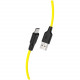 Кабель Hoco X21 Plus Food Charge Silicone Data Cable for Micro-USB 2.4 А 2 м, цвет Желтый