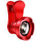 Набор объективов Baseus Short Videos Magic Camera (professional) для смартфона, цвет Красный(ACSXT-B09)