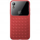 Чехол Baseus Glass & Weaving Case для iPhone XR, цвет Красный (WIAPIPH61-BL09)