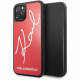 Чехол Karl Lagerfeld Double Layer Karl signature Hard Glass для iPhone 11 Pro, цвет Красный (KLHCN58DLKSRE)