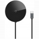 Беспроводное зарядное устройство Baseus Circular Mirror Wireless Charger HUB, цвет Темно-серый (WXJMY-0G)